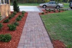 PG MD New Landscape and Paver Walkway